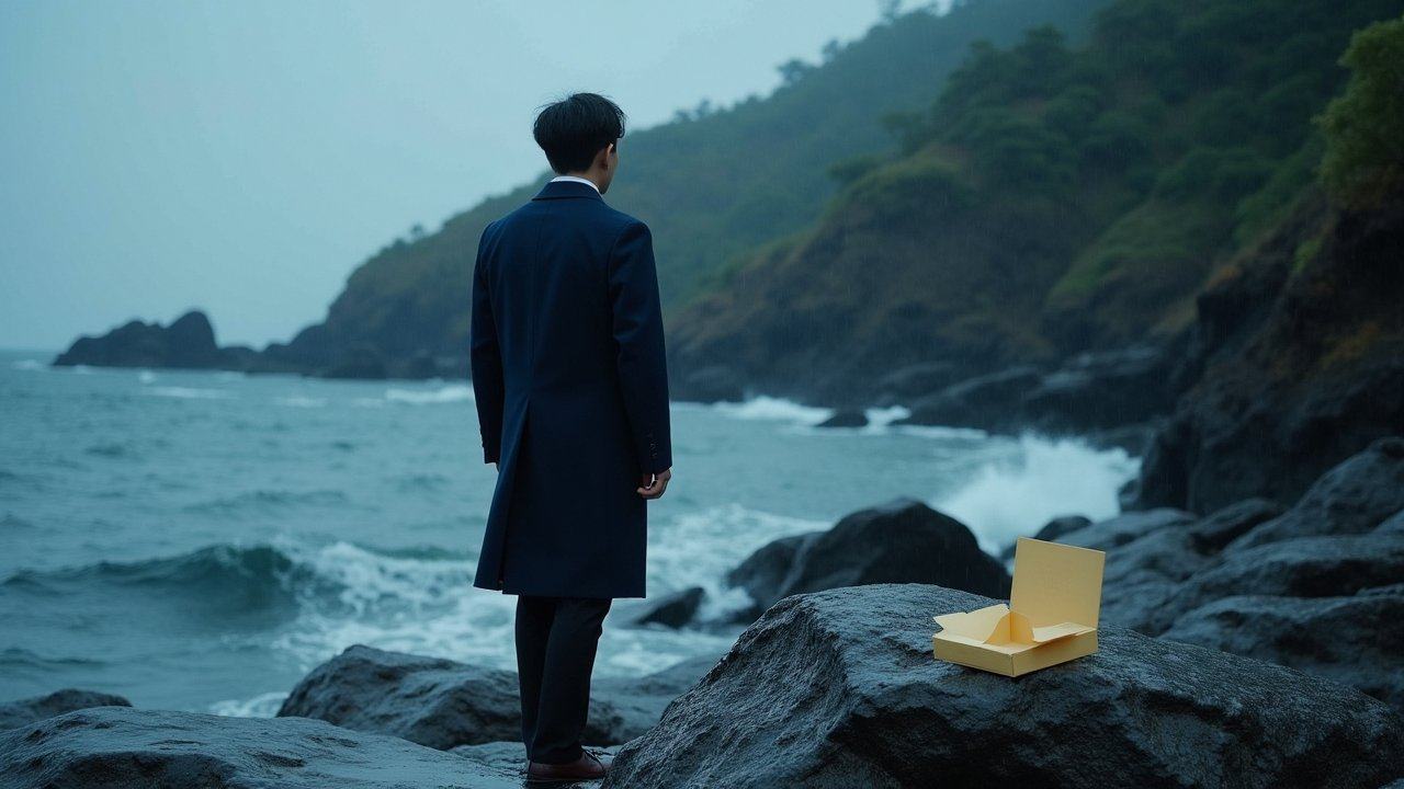 在角落看著你，夢幻地身披嫁衣——曾經的夢想，如今只能遙望。
