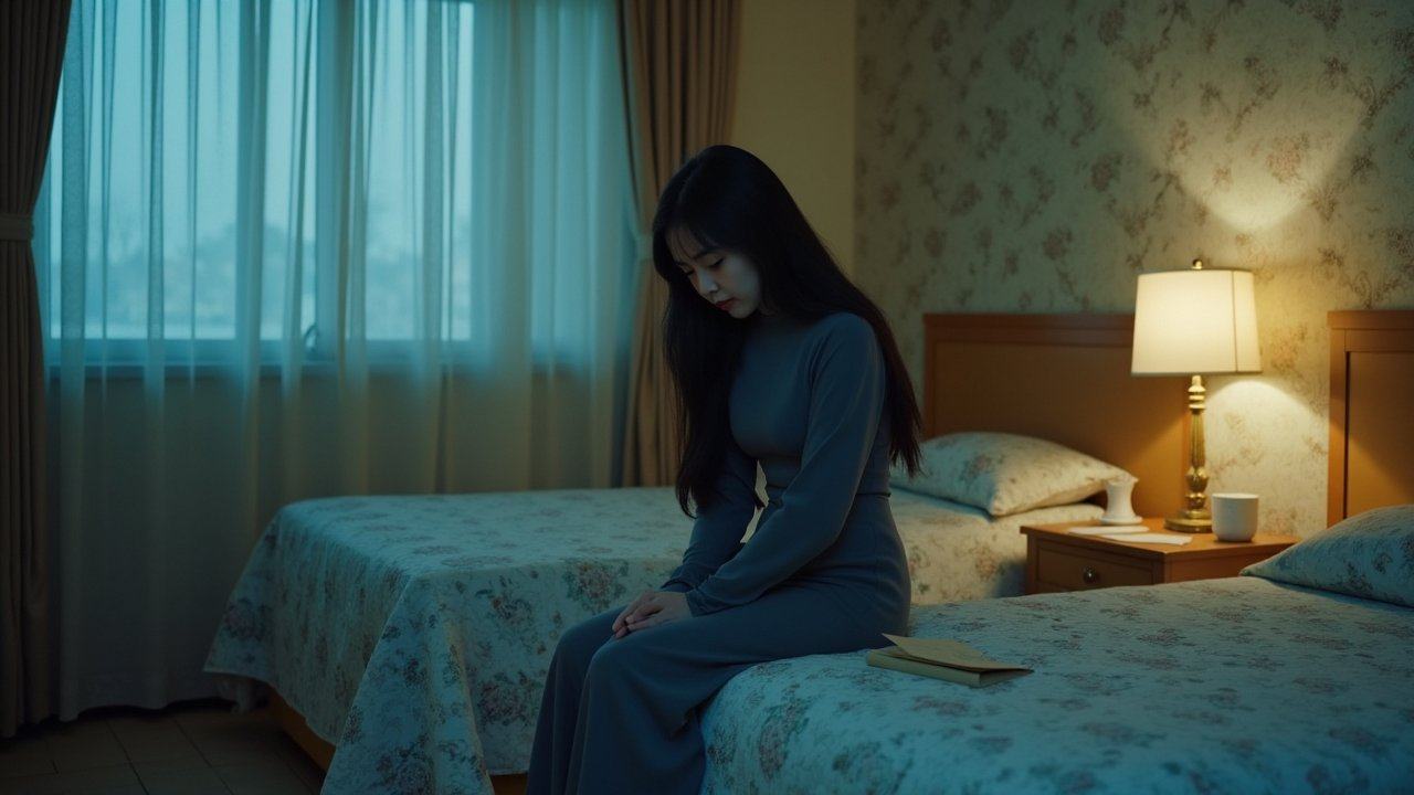 “却还是囚禁在回忆”——即便下定决心，过往仍如重负压在心头。